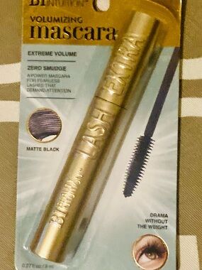 Beauty Intuition NEW Volumizing Matte Black Extreme Volume Mascara GREAT BEAUTY